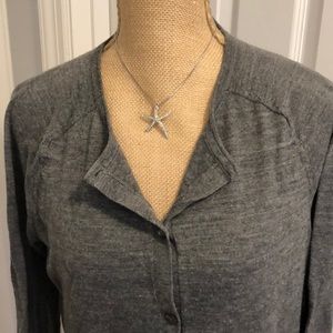Loft Button Up Sweater Cardigan